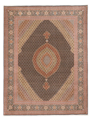 Tappeto Persero - Tabriz - Reale - 394 x 302 cm - beige scuro