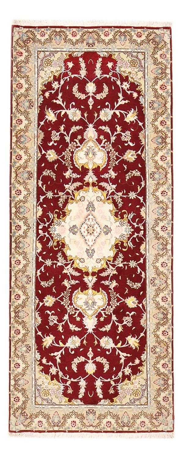 Tappeto corsia Tappeto Persero - Tabriz - Reale - 198 x 80 cm - rosso