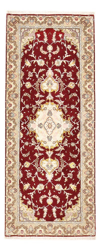 Tappeto corsia Tappeto Persero - Tabriz - Reale - 198 x 80 cm - rosso