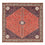 Tappeto Persero - Nomade quadrato  - 199 x 198 cm - rosso