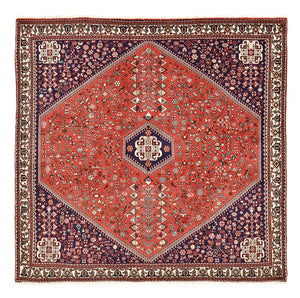 Tappeto Persero - Nomade quadrato  - 202 x 201 cm - rosso