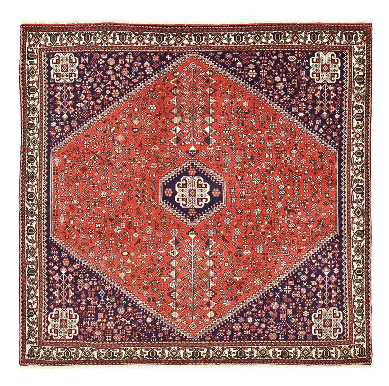 Tappeto Persero - Nomade quadrato  - 202 x 201 cm - rosso