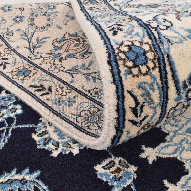 Tappeto Persero - Nain - 300 x 250 cm - blu scuro