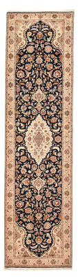Tappeto corsia Tappeto Persero - Tabriz - Reale - 310 x 83 cm - blu scuro