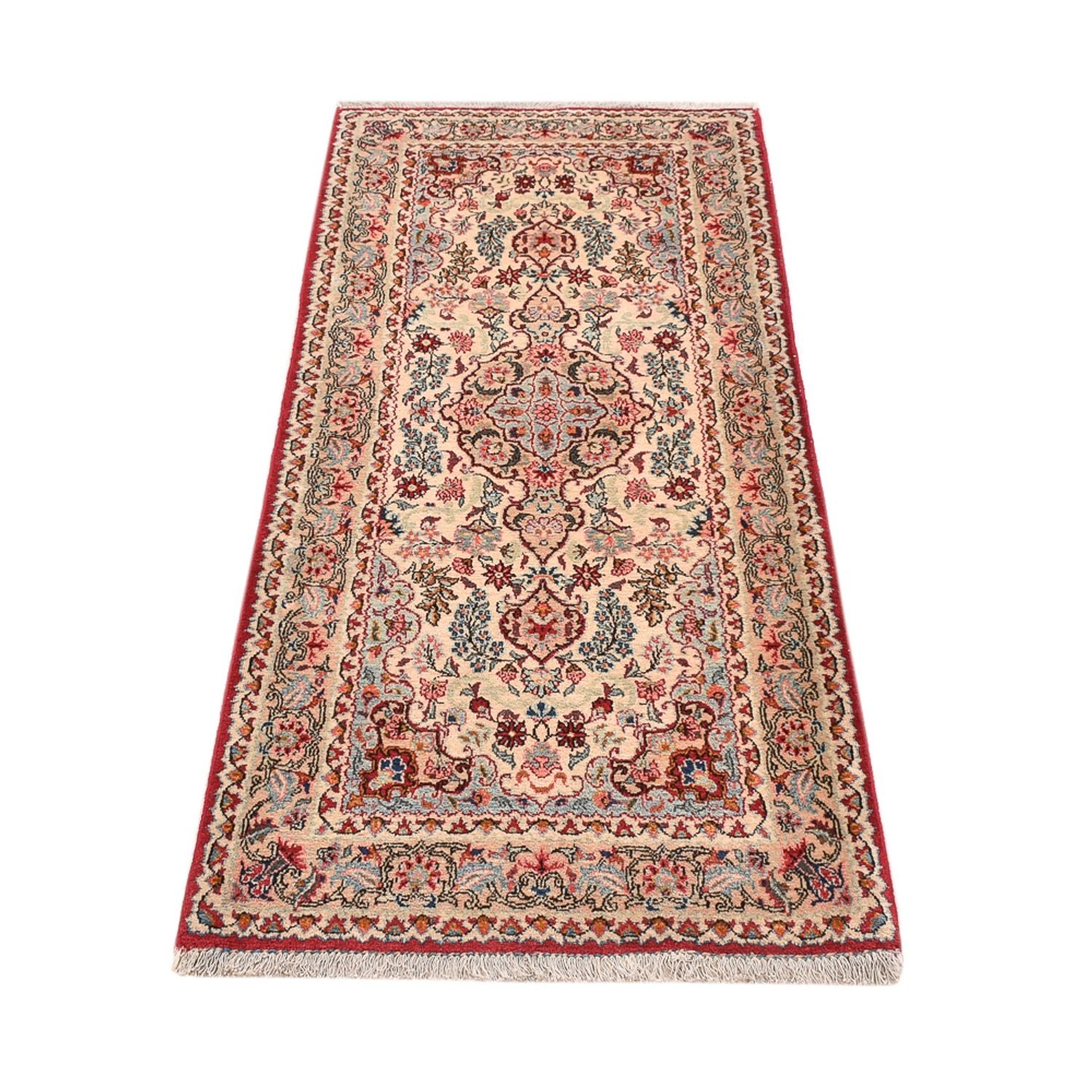 Tappeto corsia Tappeto Persero - Ghom - 170 x 71 cm - beige chiaro