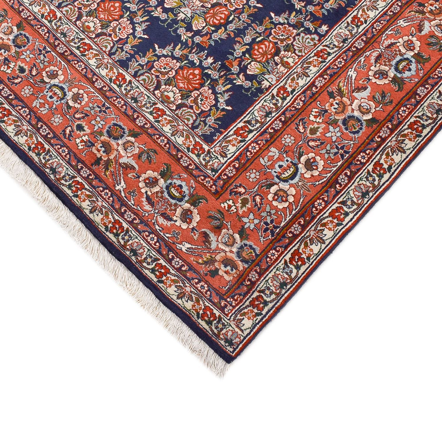 Tappeto Persero - Bidjar - 303 x 199 cm - blu scuro