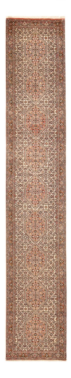 Tappeto corsia Tappeto Persero - Bidjar - 400 x 72 cm - beige scuro