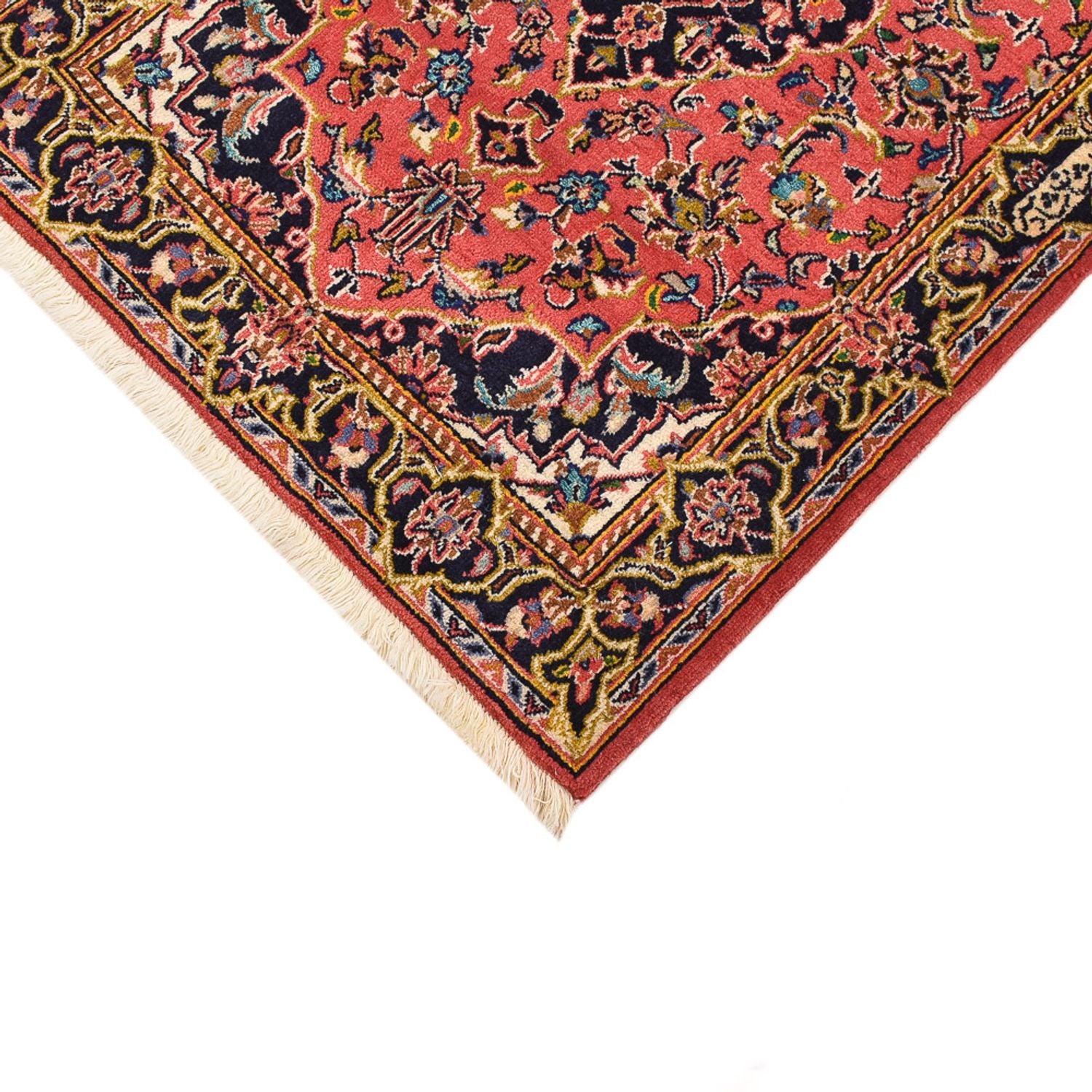 Tappeto Persero - Keshan - 100 x 70 cm - rosso chiaro