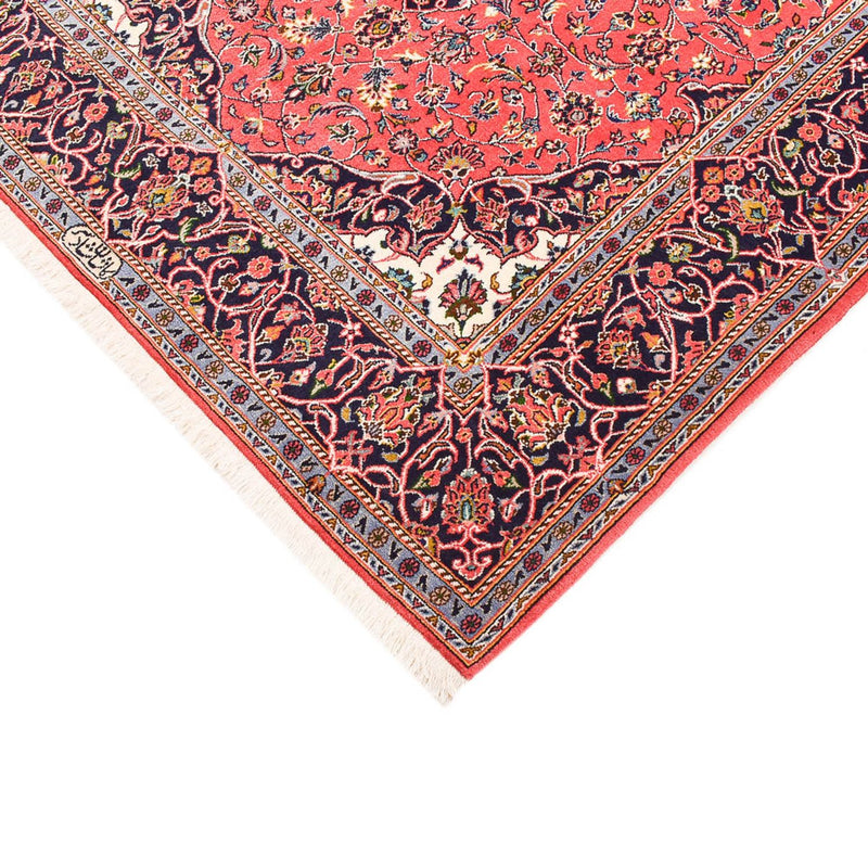Tappeto Persero - Keshan - 217 x 138 cm - rosso chiaro