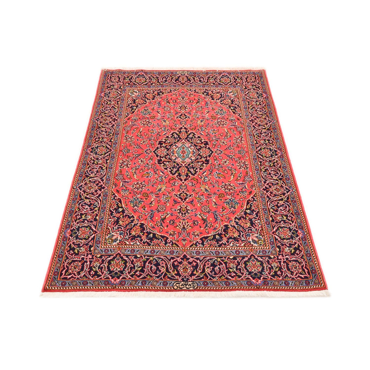 Tappeto Persero - Keshan - 170 x 114 cm - rosso chiaro