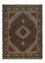 Tappeto Persero - Tabriz - Reale - 198 x 148 cm - marrone scuro