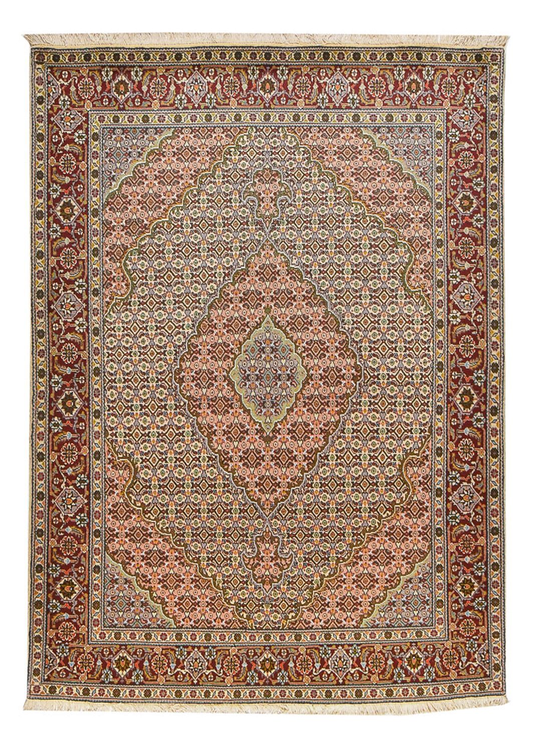 Tappeto Persero - Tabriz - Reale - 209 x 150 cm - sabbia