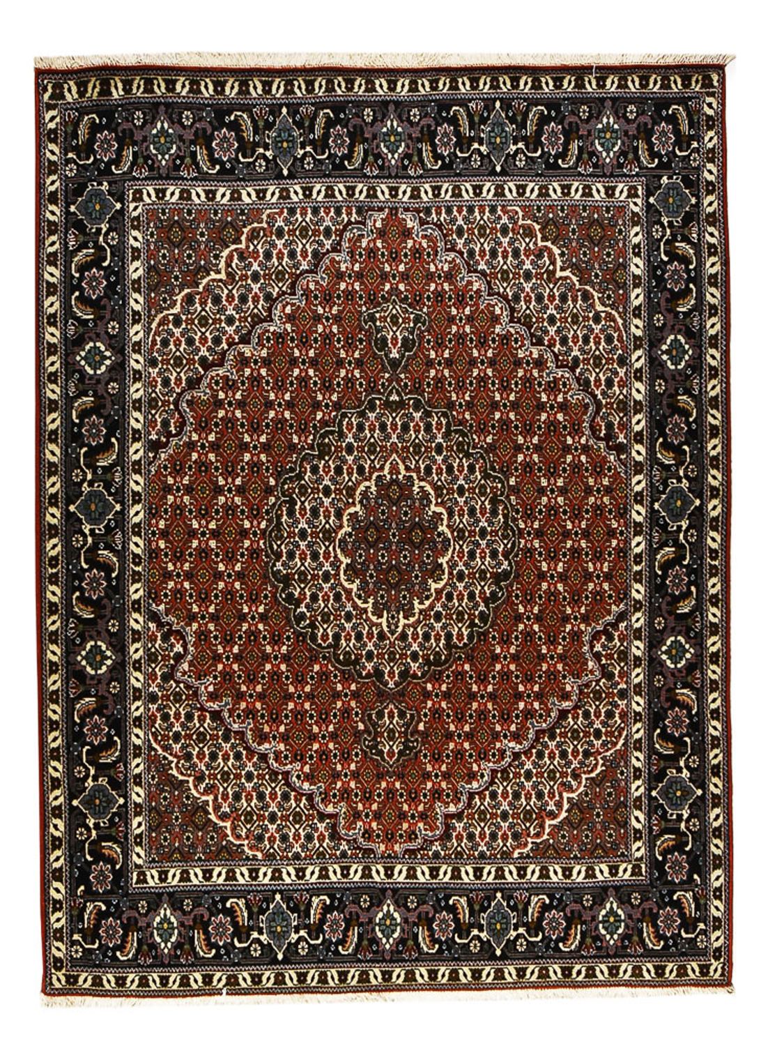 Tappeto Persero - Tabriz - Reale - 200 x 148 cm - rosso