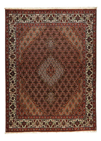 Tappeto Persero - Tabriz - Reale - 200 x 147 cm - rosso scuro