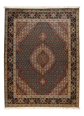 Tappeto Persero - Tabriz - Reale - 202 x 150 cm - blu scuro