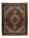 Tabriz - 40 Raj Tappeto 151x200cm - Tappeto persiano - Rettangolo / Marrone scuro / 151 x 200 cm Rettangolo