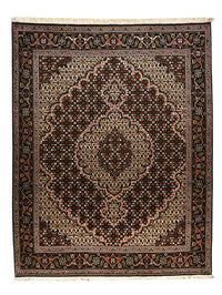 Tappeto Persero - Tabriz - Reale - 200 x 151 cm - marrone scuro