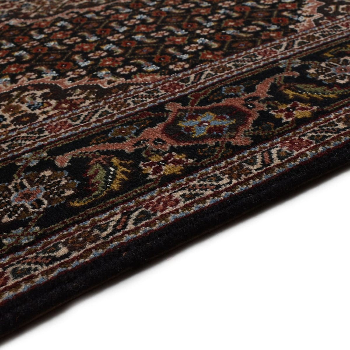 Tappeto Persero - Tabriz - Reale - 200 x 151 cm - marrone scuro