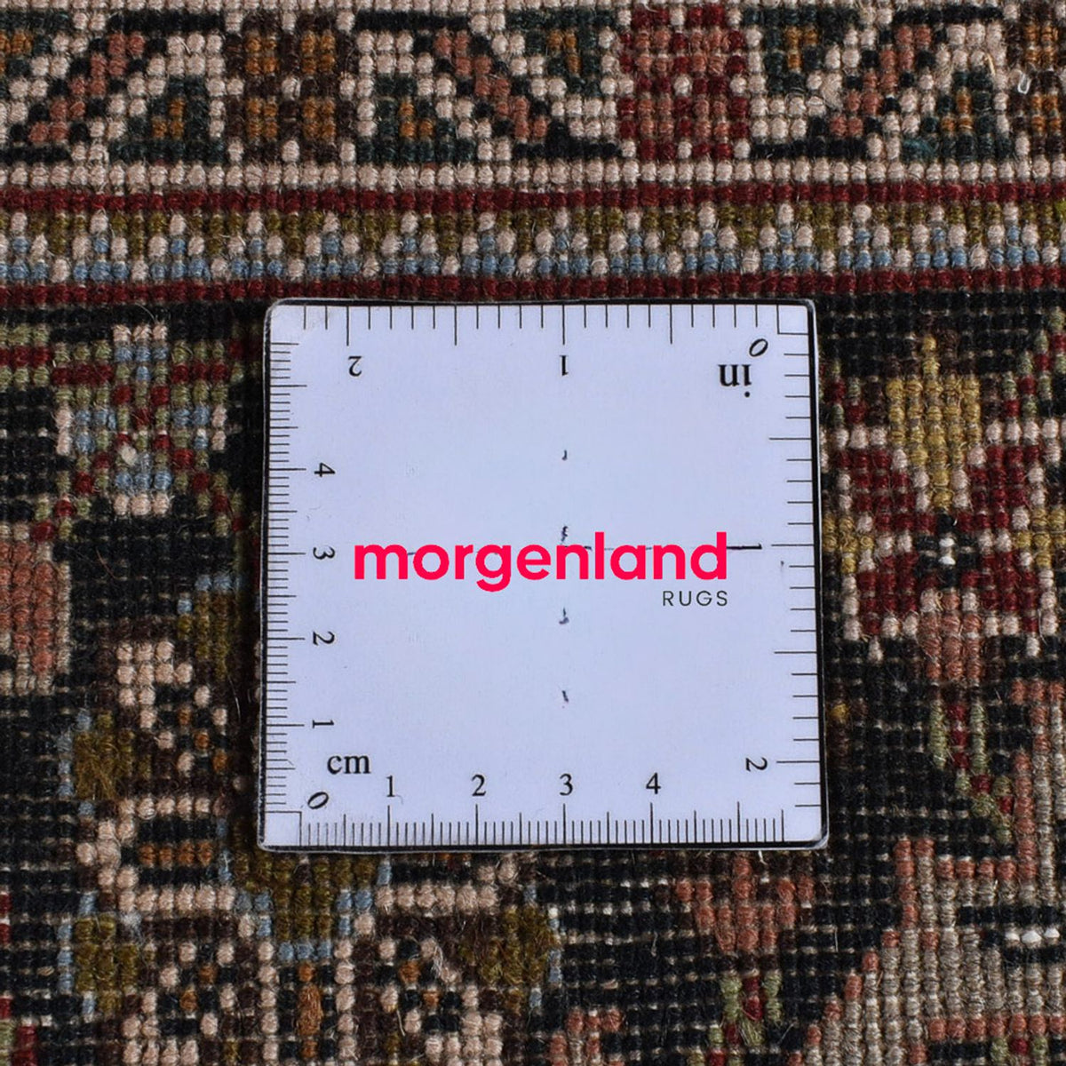 Tappeto Persero - Tabriz - Reale - 200 x 151 cm - marrone scuro