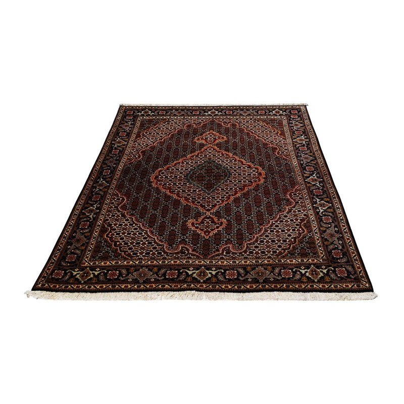 Tappeto Persero - Tabriz - Reale - 198 x 150 cm - marrone scuro