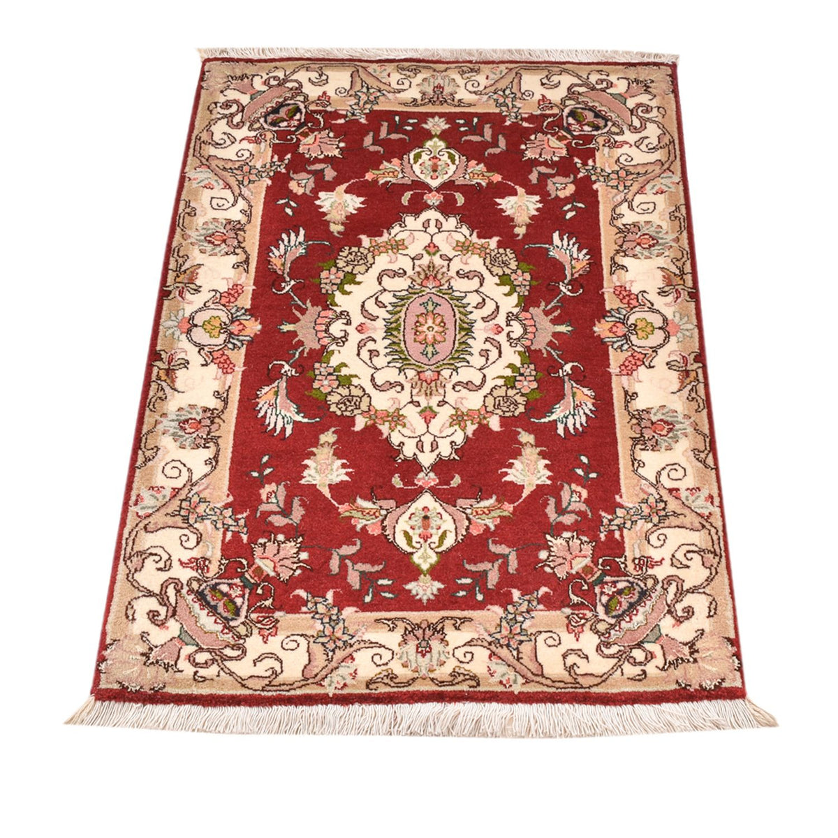 Tappeto Persero - Tabriz - Reale - 90 x 60 cm - rosso