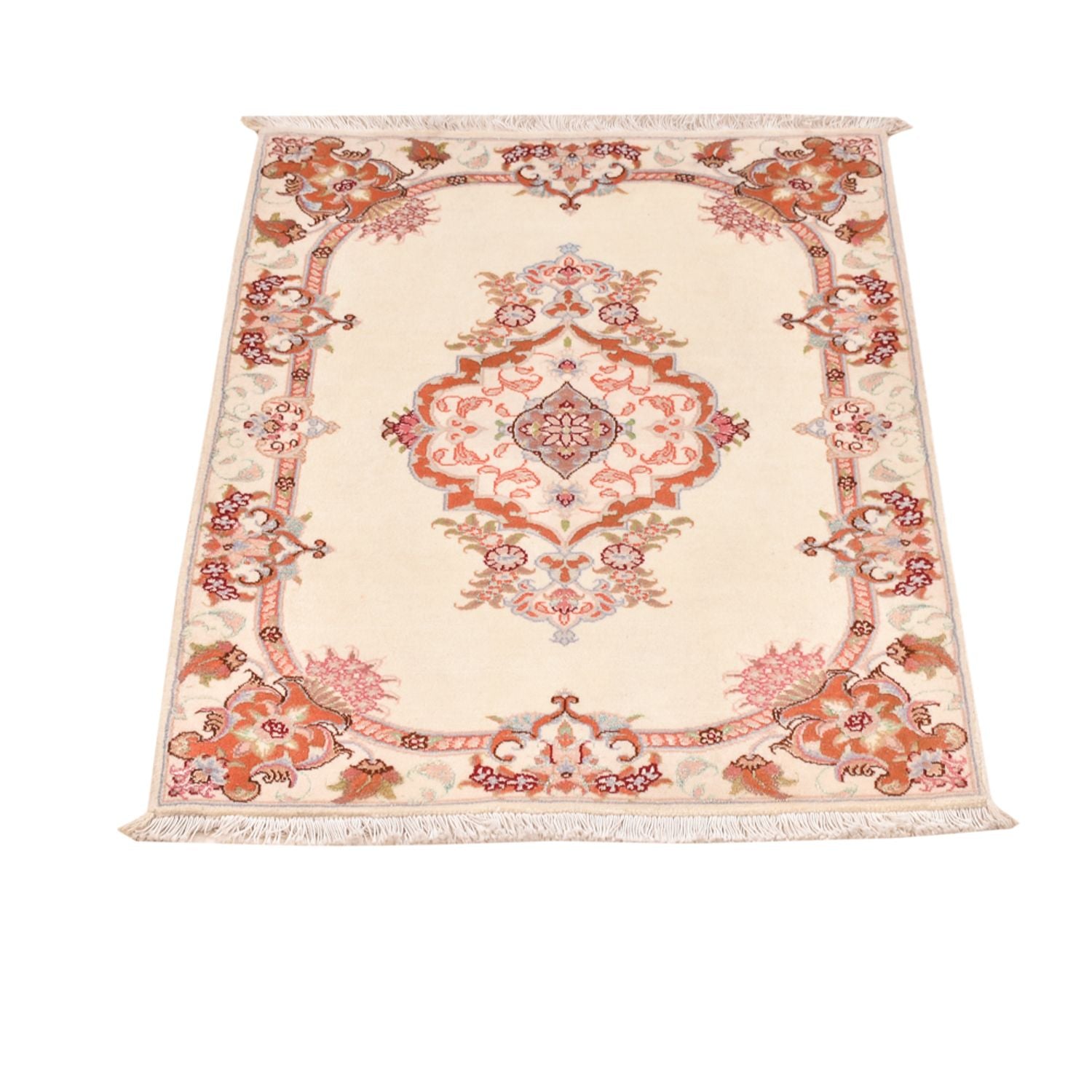 Tappeto Persero - Tabriz - Reale - 90 x 60 cm - crema