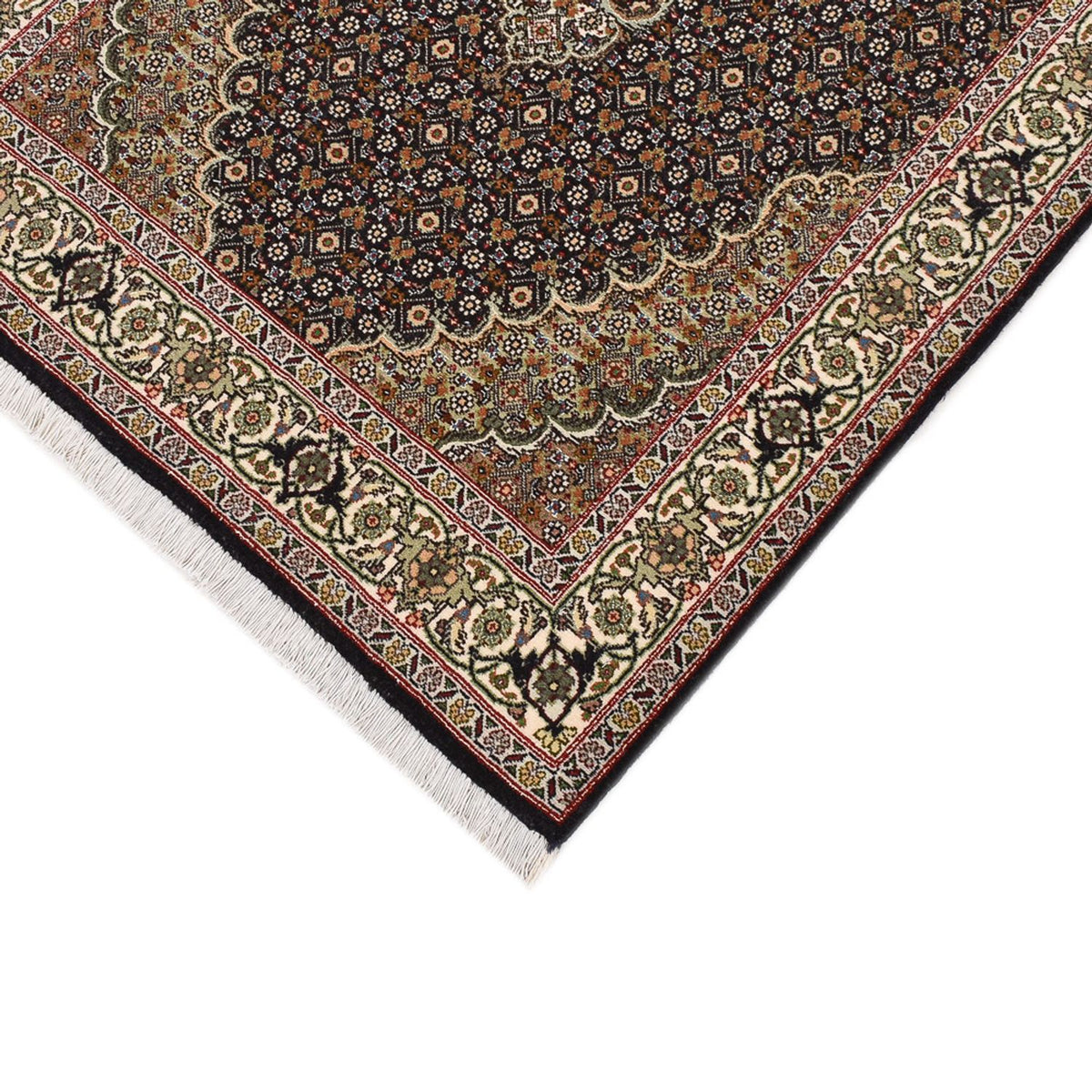 Tappeto corsia Tappeto Persero - Tabriz - Reale - 390 x 82 cm - beige scuro