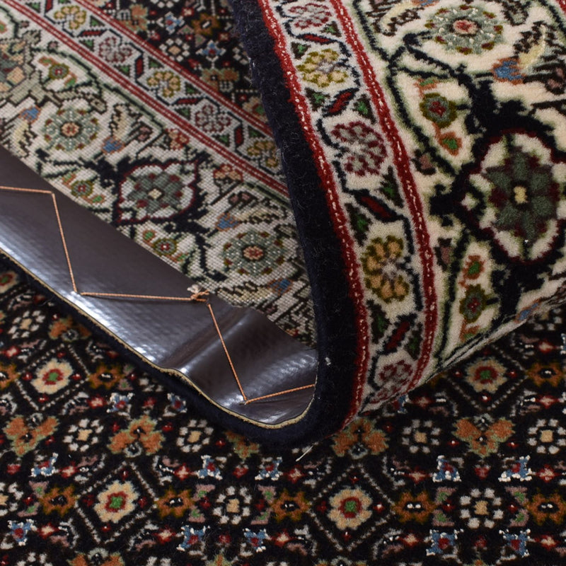 Tappeto corsia Tappeto Persero - Tabriz - Reale - 393 x 82 cm - beige scuro