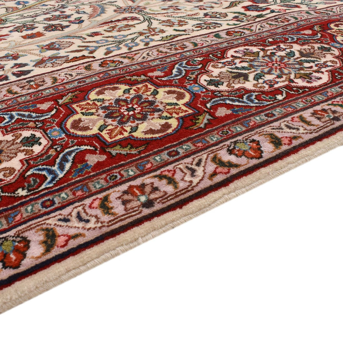 Tappeto Persero - Tabriz - Reale - 250 x 178 cm - crema