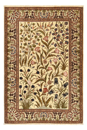 Tappeto Persero - Ghom - Reale - 202 x 136 cm - beige chiaro