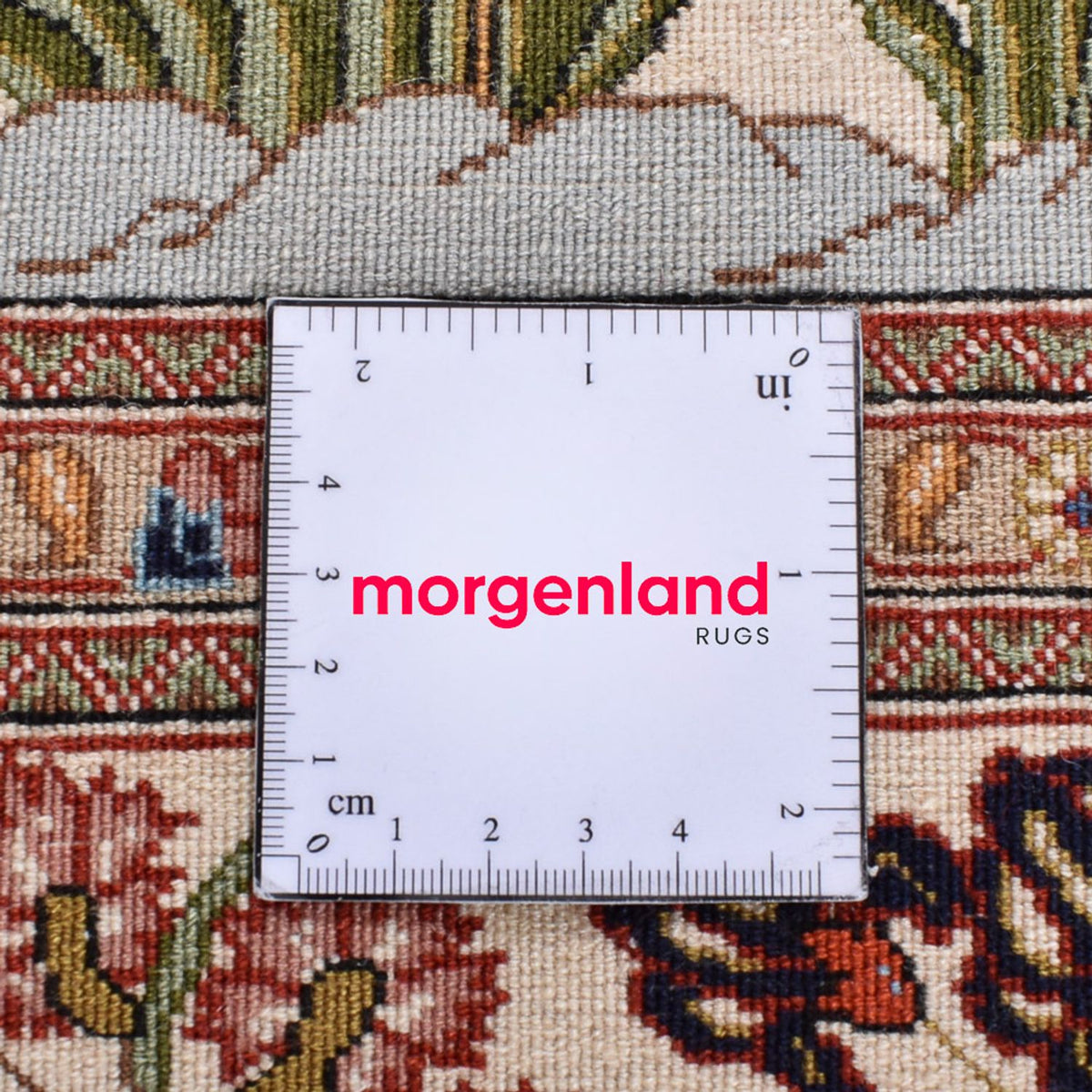 Tappeto Persero - Ghom - Reale - 202 x 136 cm - beige chiaro