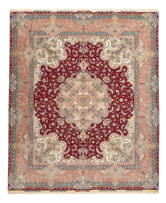 Tappeto Persero - Tabriz - Premio - 304 x 250 cm - rosso