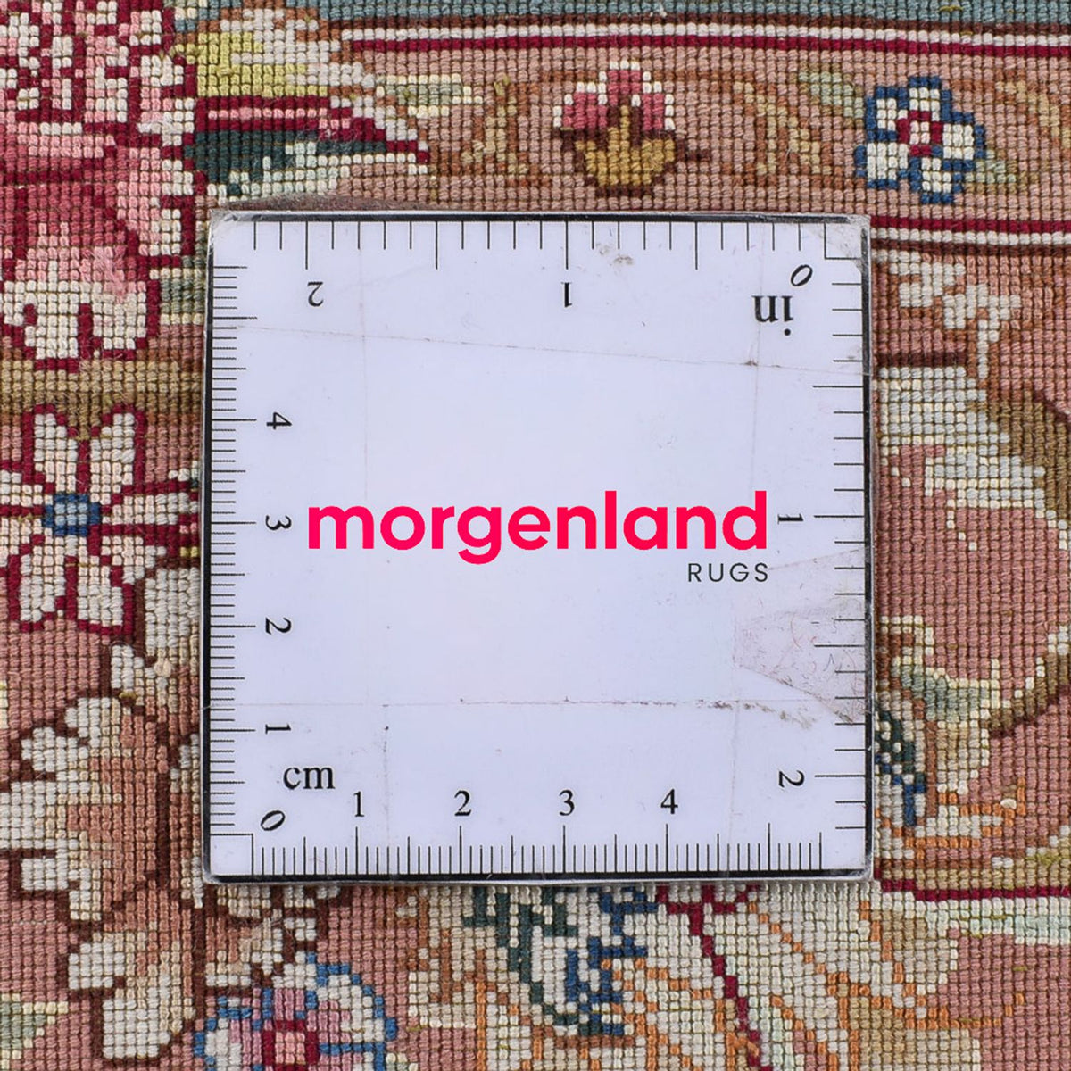 Tappeto Persero - Tabriz - Premio - 304 x 250 cm - rosso