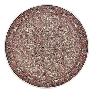 Tappeto Persero - Bidjar rotondo  - 250 x 250 cm - ruggine
