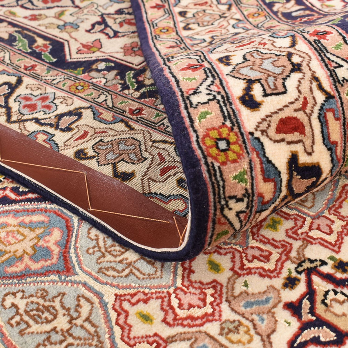 Tappeto Persero - Tabriz - Reale - 400 x 297 cm - beige chiaro