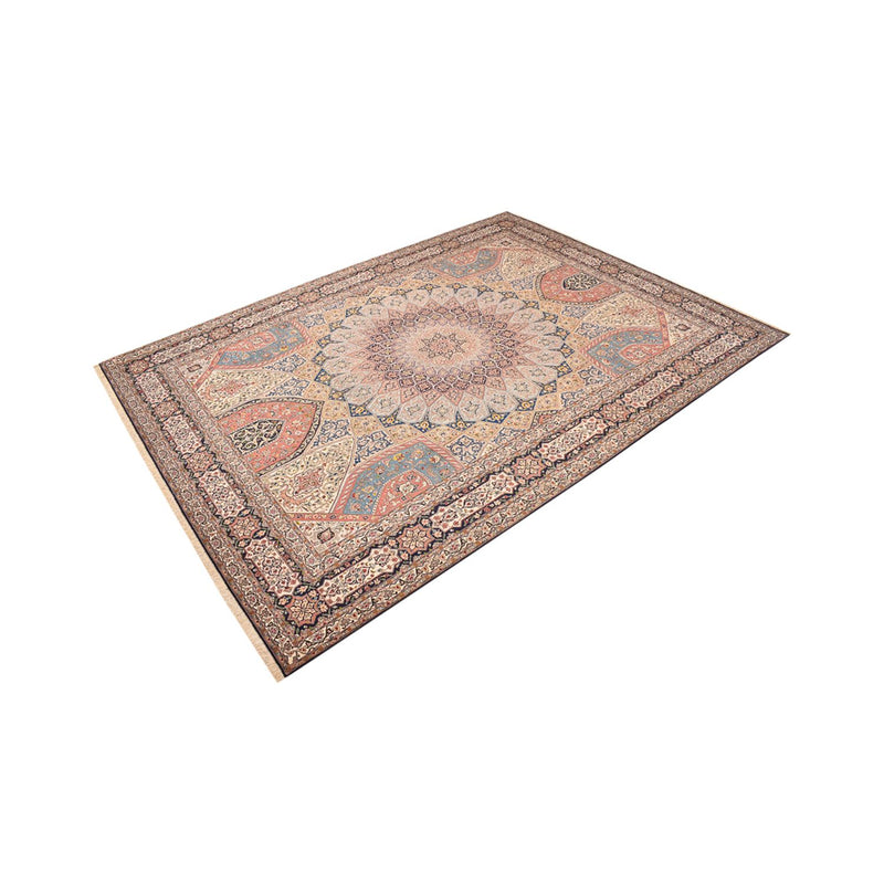Tappeto Persero - Tabriz - Reale - 400 x 297 cm - beige chiaro
