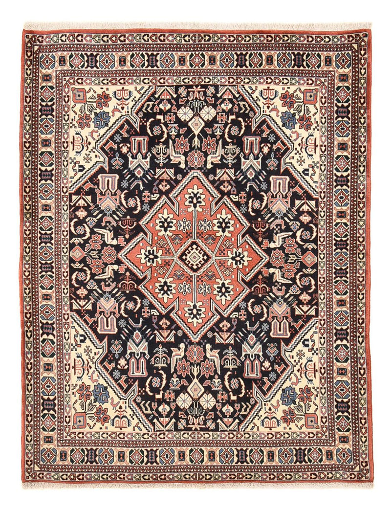 Tappeto Gabbeh - Kashkuli Persero - 192 x 150 cm - blu scuro
