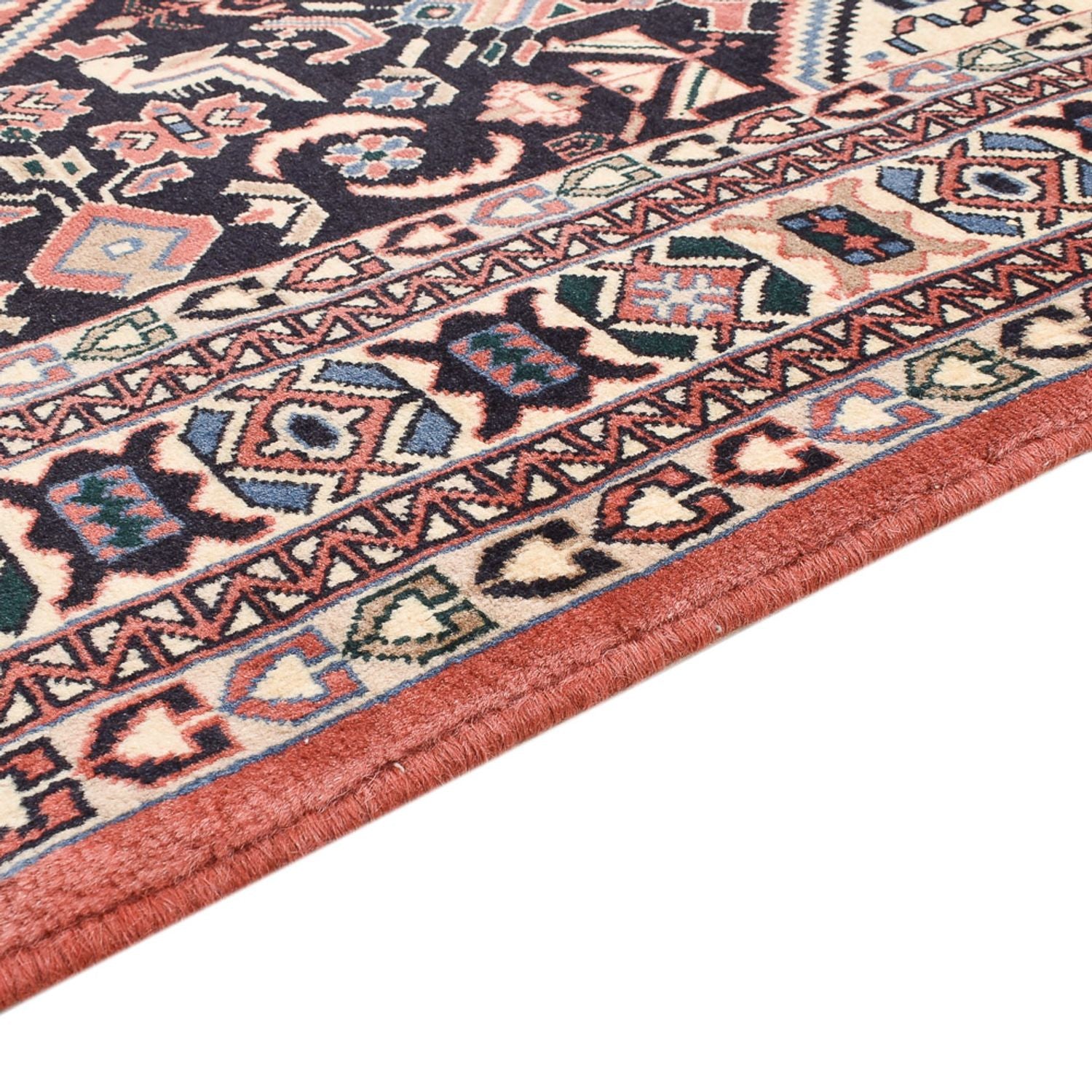 Tappeto Gabbeh - Kashkuli Persero - 192 x 150 cm - blu scuro