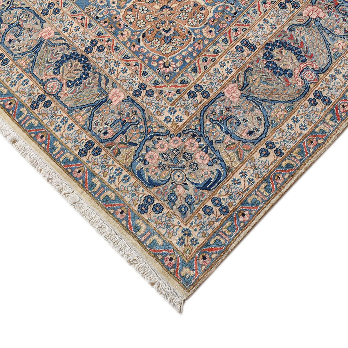 Tappeto Persero - Tabriz - Reale - 342 x 242 cm - sabbia