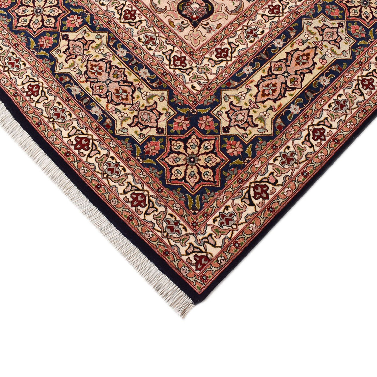 Tappeto Persero - Tabriz - Reale - 396 x 298 cm - beige scuro