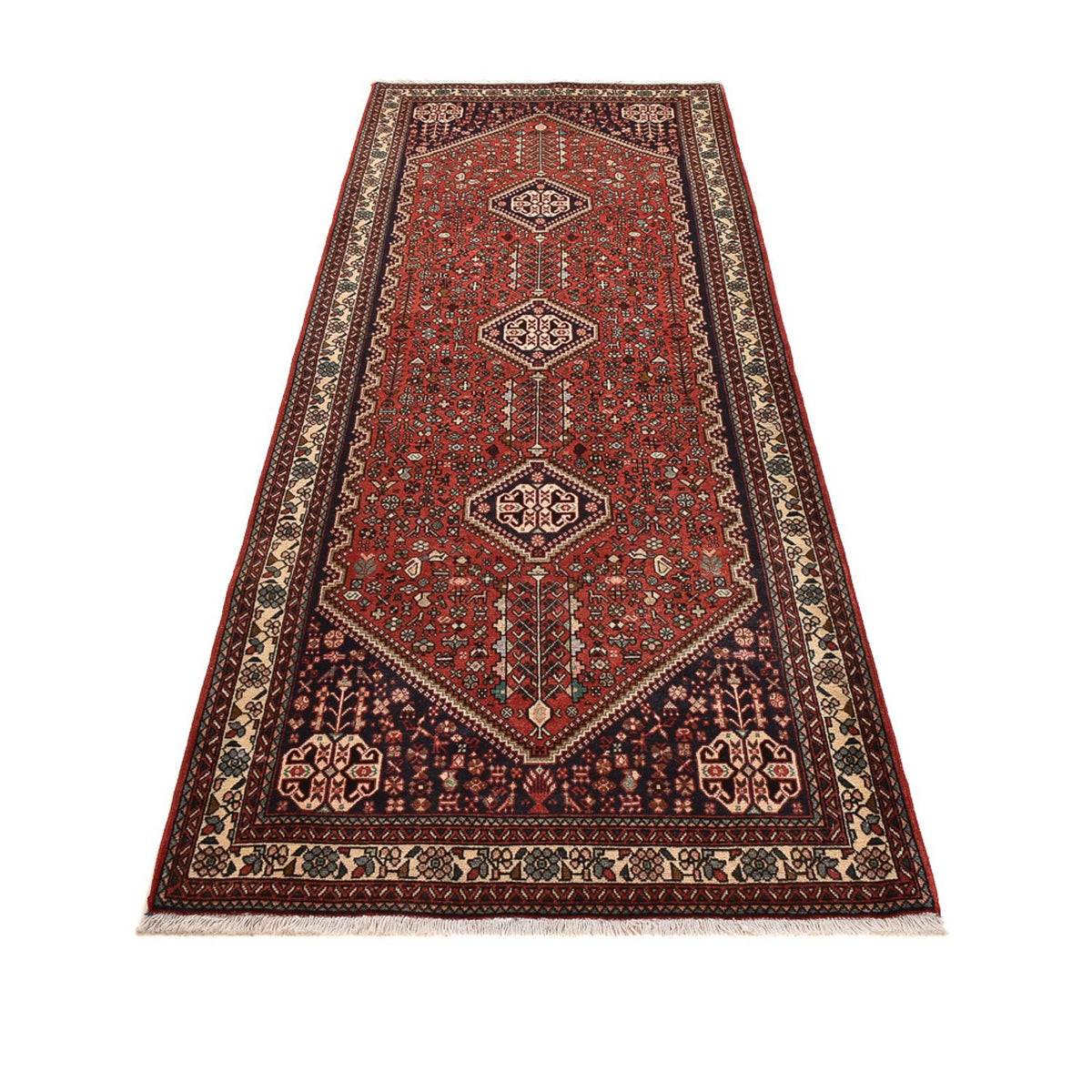 Tappeto corsia Tappeto Persero - Nomade - 295 x 99 cm - rosso chiaro