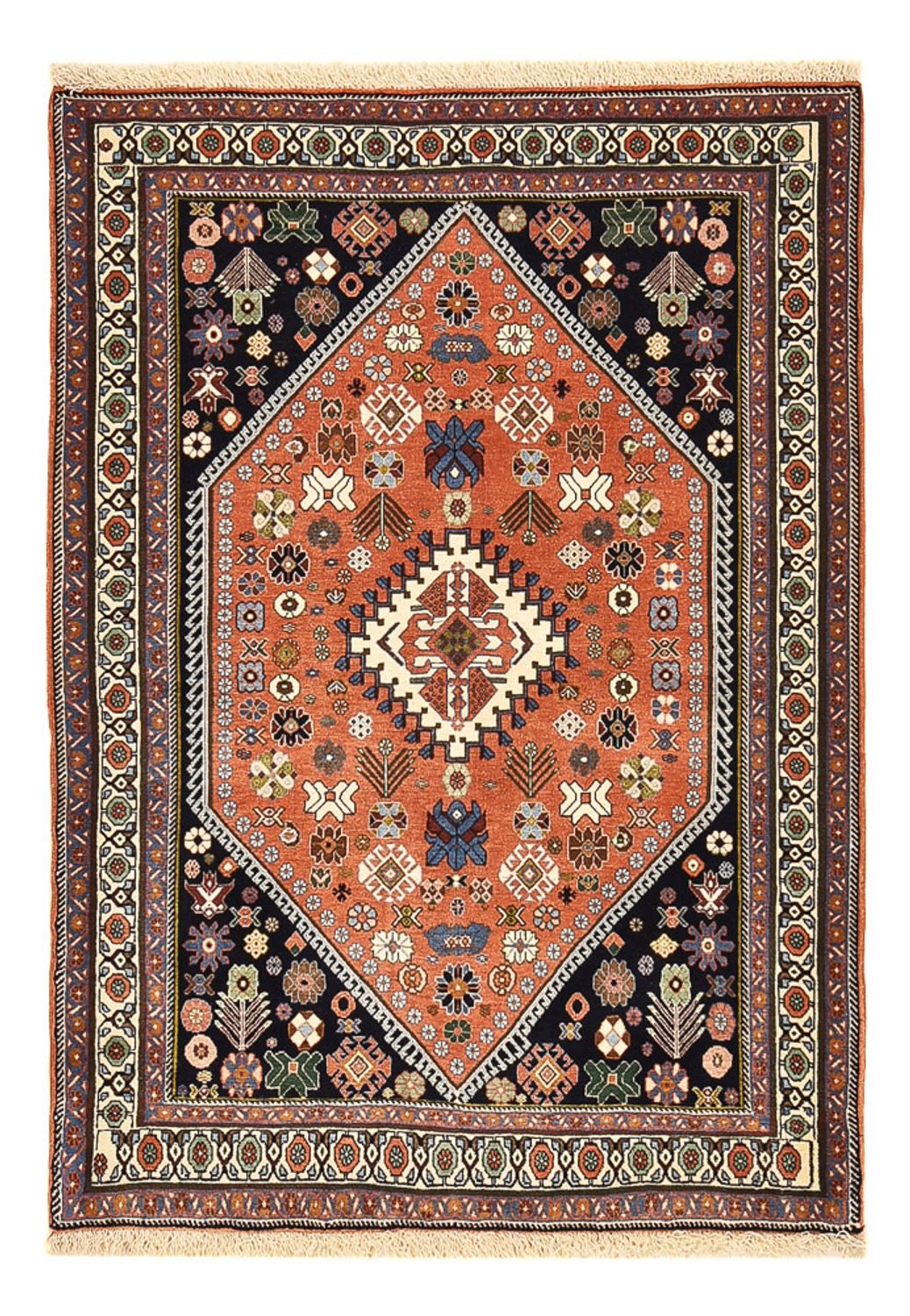 Tappeto Gabbeh - Kashkuli Persero - 158 x 110 cm - multicolore