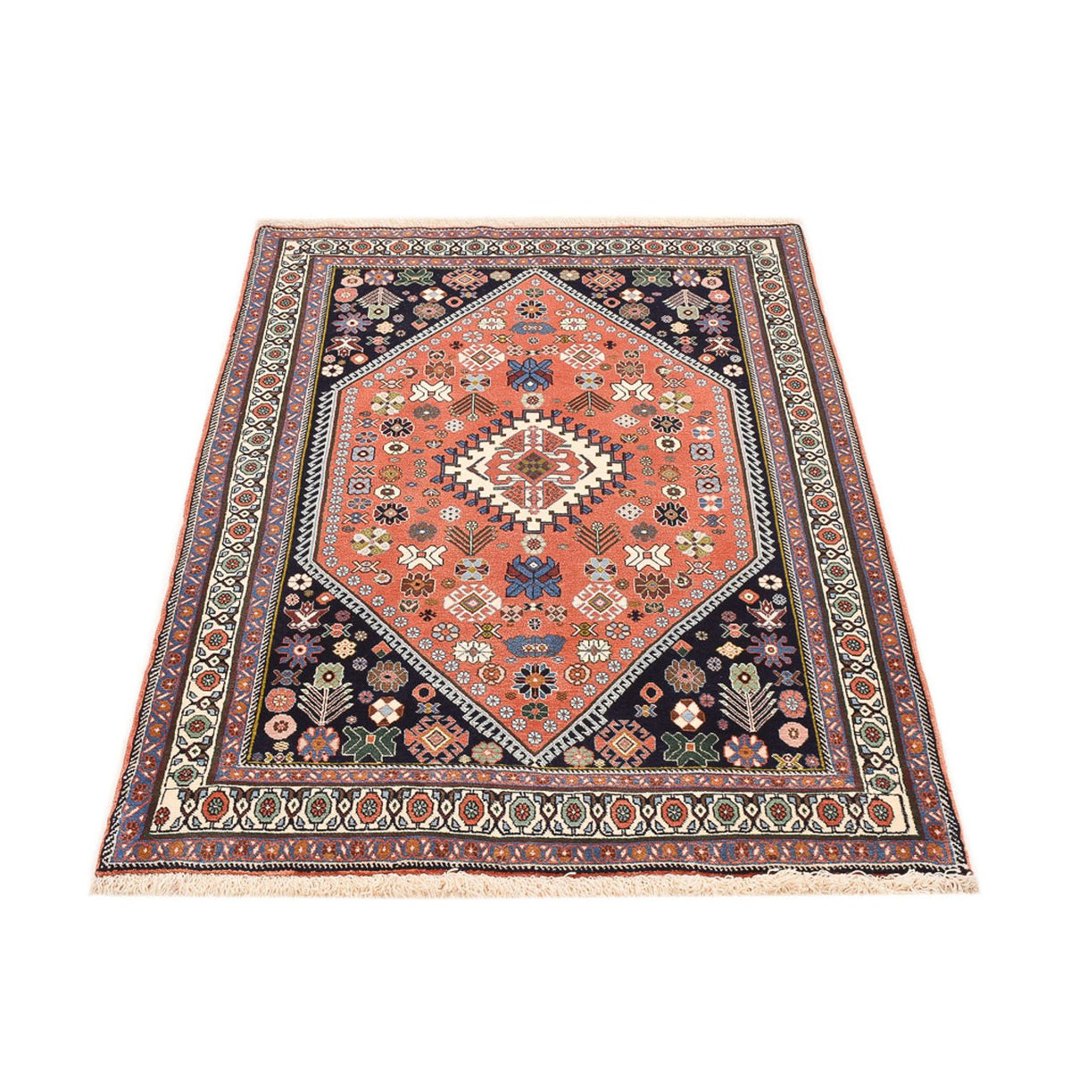 Tappeto Gabbeh - Kashkuli Persero - 158 x 110 cm - multicolore
