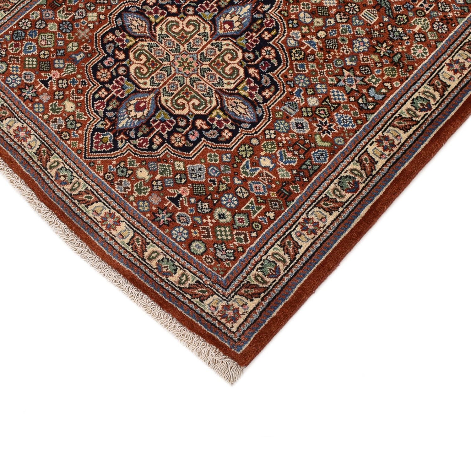 Tappeto corsia Tappeto Gabbeh - Kashkuli Persero - 405 x 80 cm - beige scuro