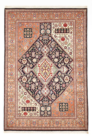 Tappeto Gabbeh - Kashkuli Persero - 205 x 144 cm - blu scuro