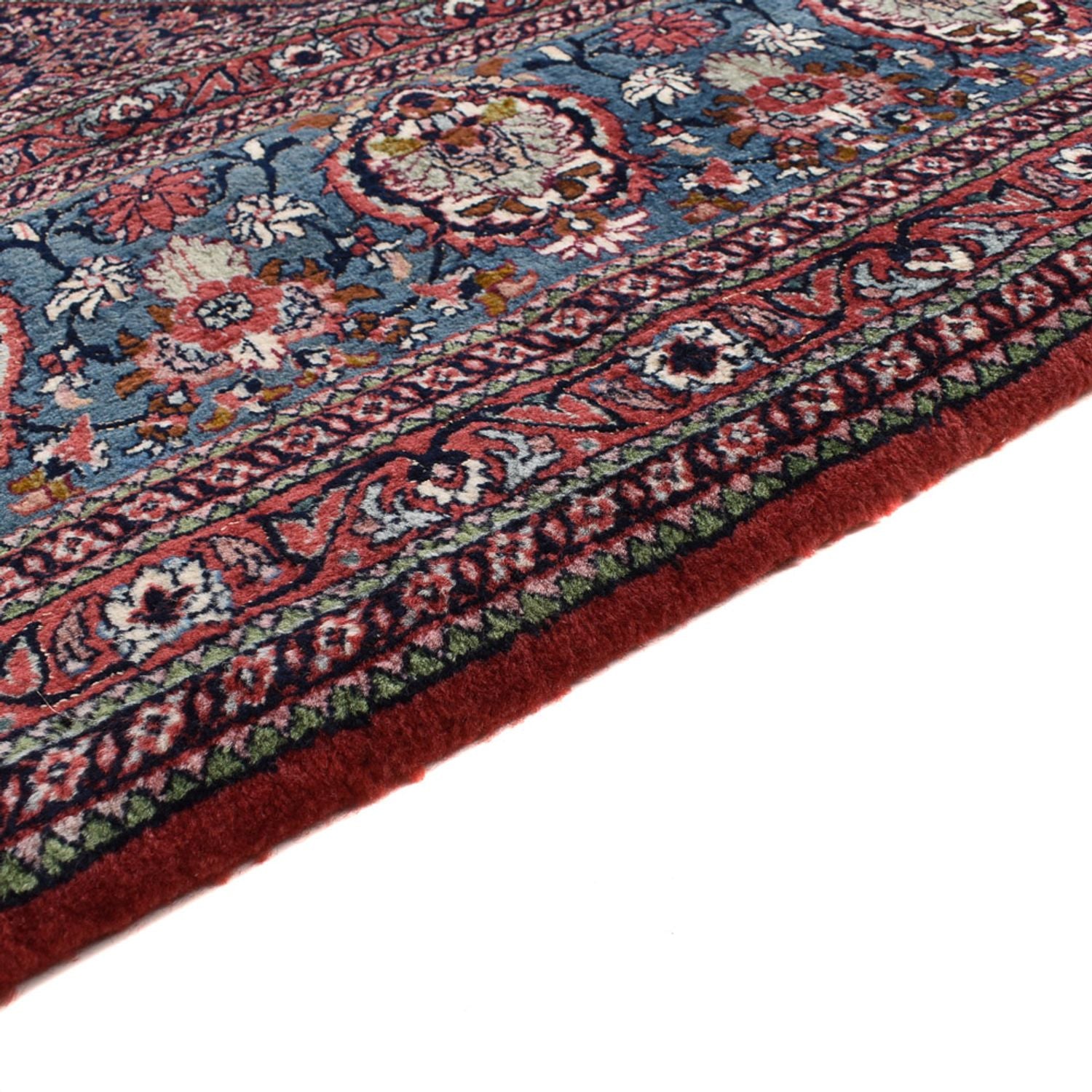 Tappeto Persero - Bidjar - 395 x 302 cm - rosso scuro