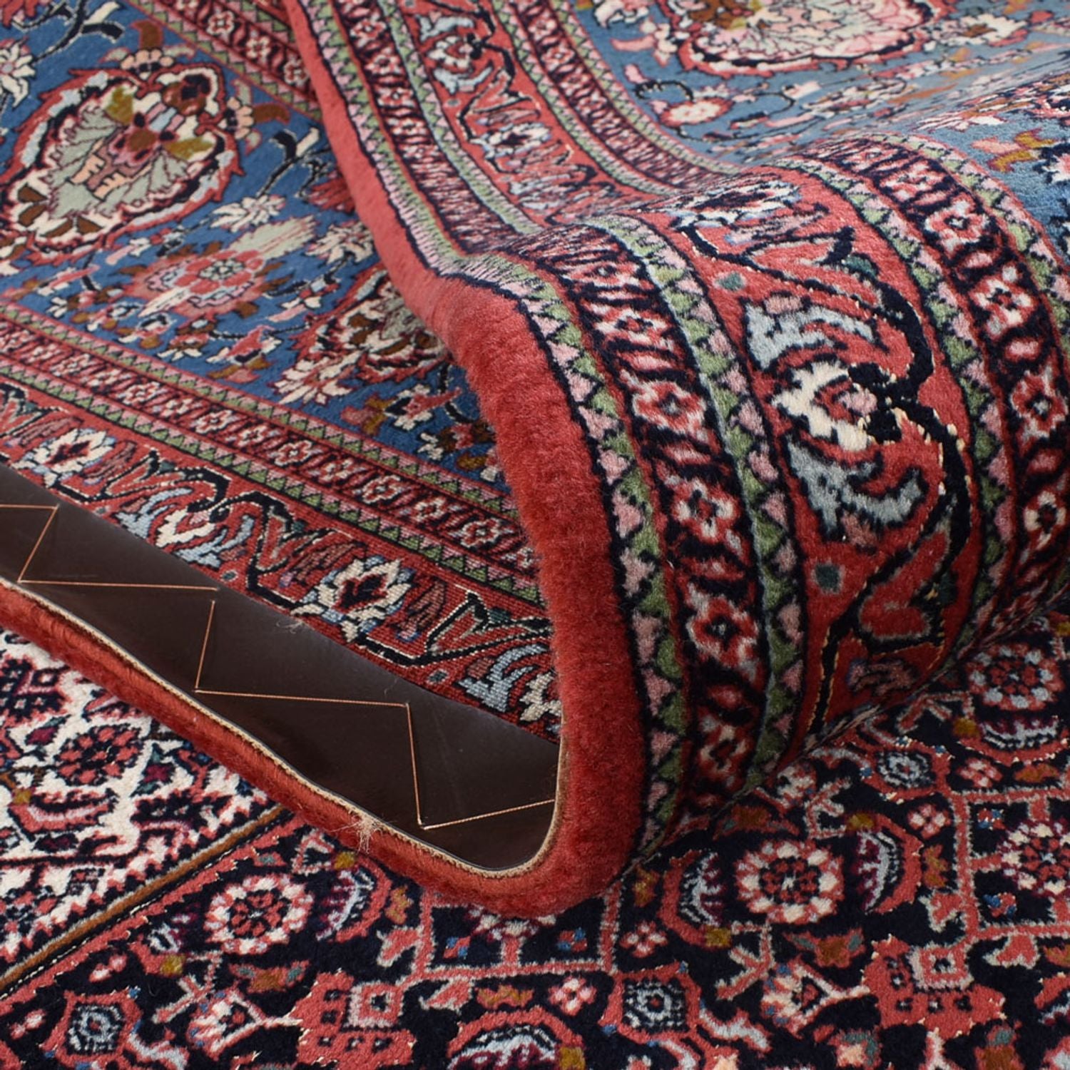 Tappeto Persero - Bidjar - 395 x 302 cm - rosso scuro