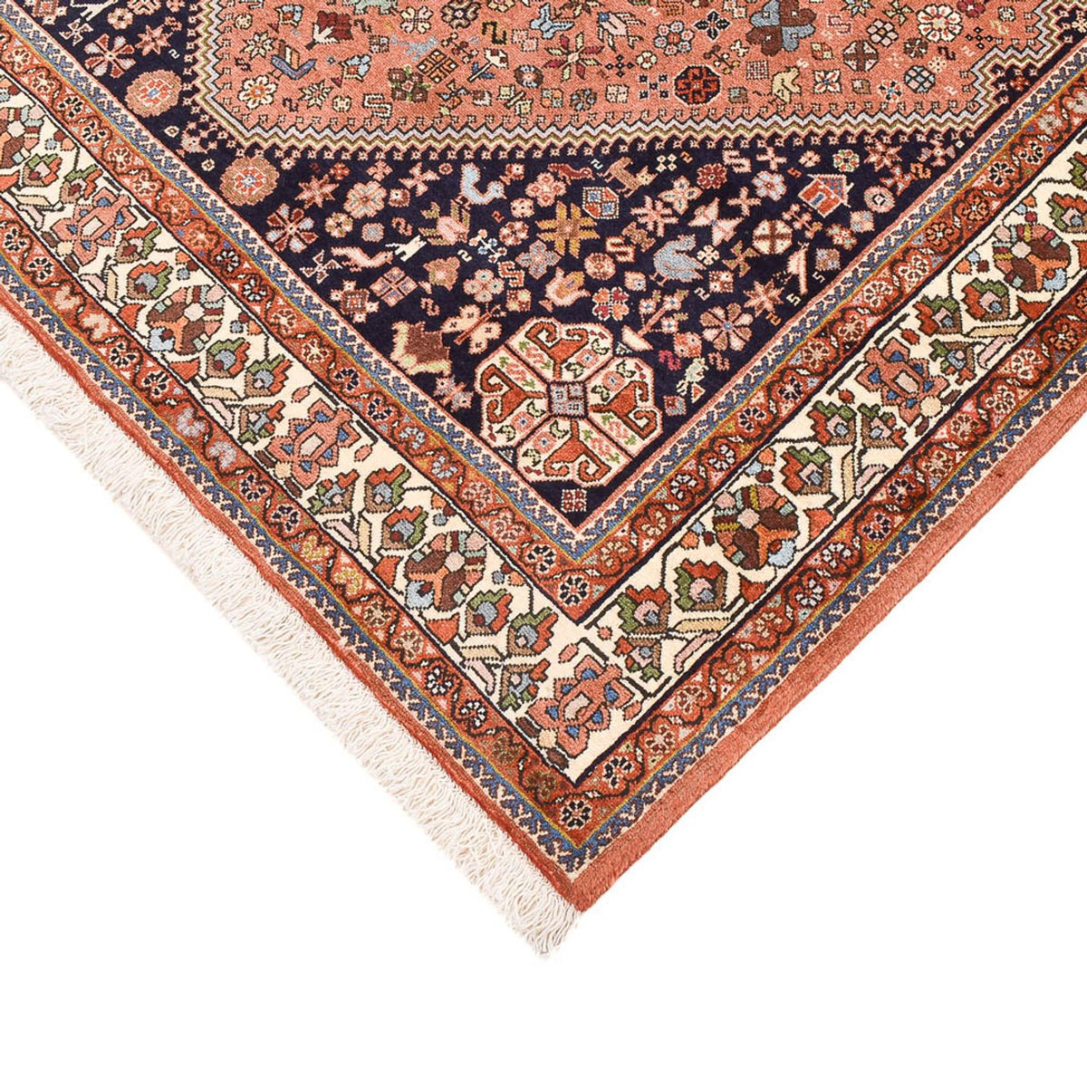 Tappeto Gabbeh - Kashkuli Persero - 197 x 145 cm - rosso chiaro