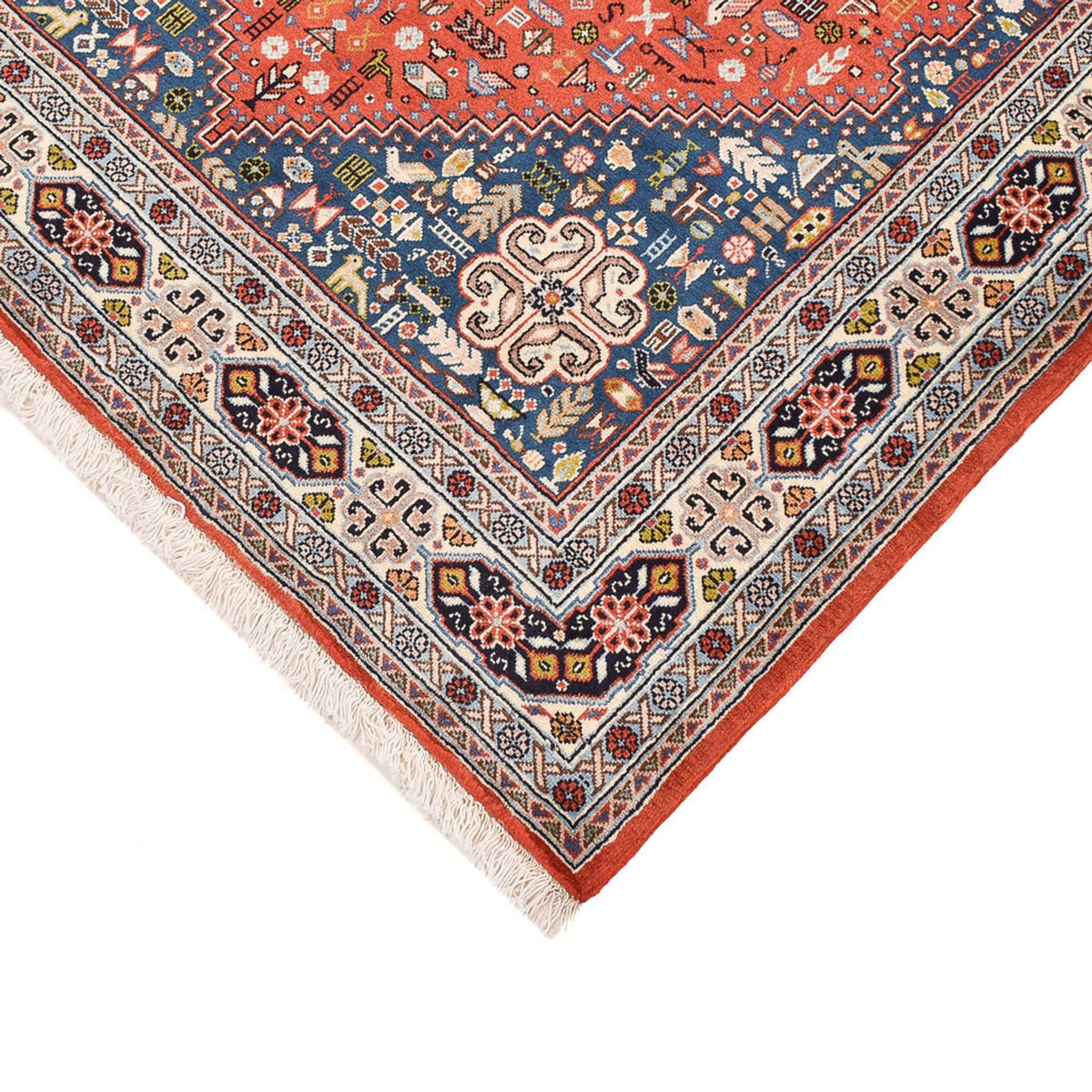 Tappeto Gabbeh - Kashkuli Persero - 206 x 137 cm - multicolore