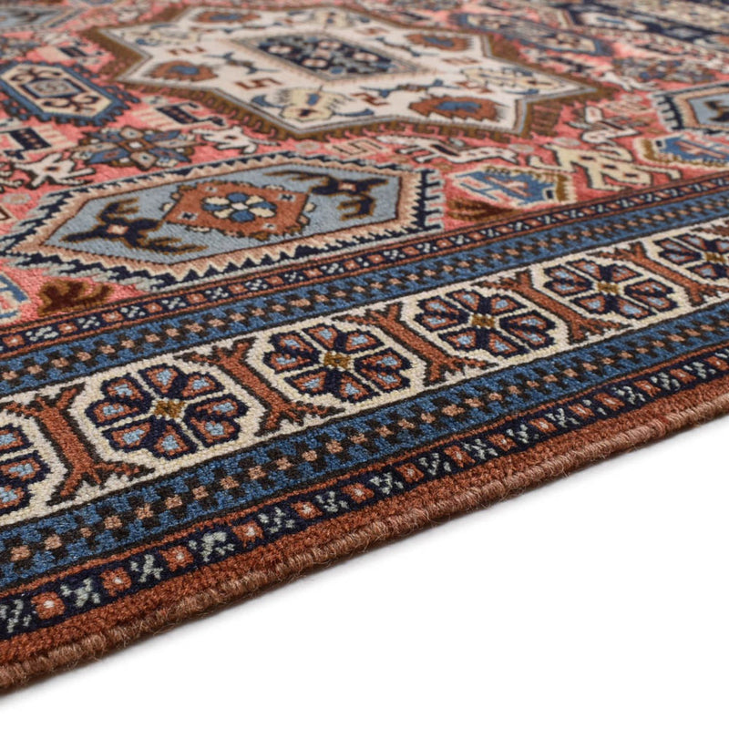 Tappeto Persero - Keshan - 183 x 130 cm - rosso chiaro